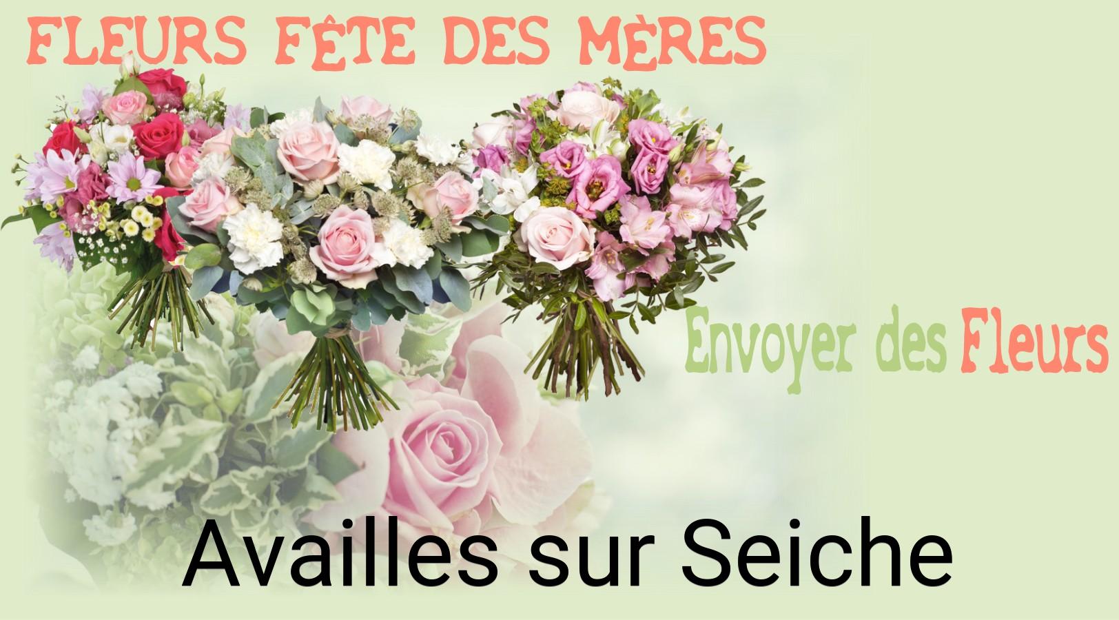 Bouquet de Fête des Mères livré à Availles-sur-Seiche